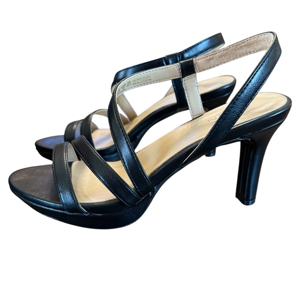 Naturalizer Brenta Black Strappy Dress Sandals Size 7 - Picture 6 of 10